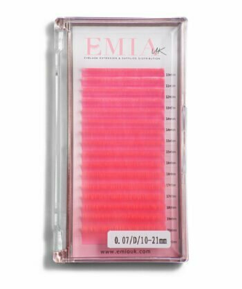 EmiaUK Neon Pink Lashes